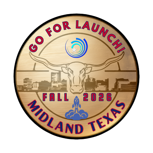 Go For Launch!  Midland Fall 2026 - logo